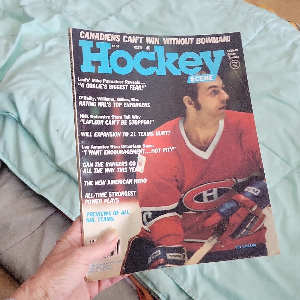 Vintage Hockey Scene Magazine